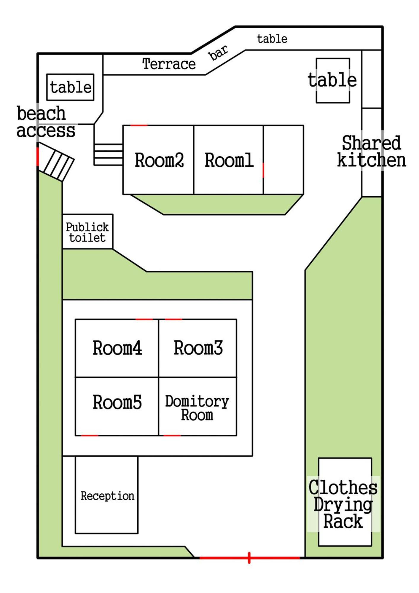 Sunset View Hostel - 써니사이드 모알보알 게스트 하우스 Moalboal Exterior foto